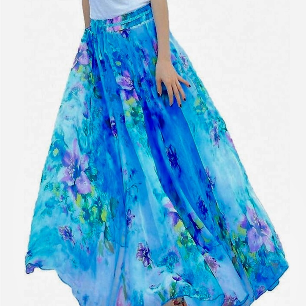 Long beautiful skirt